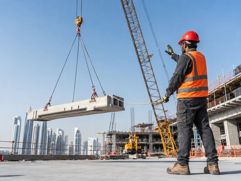 Rigger at work
